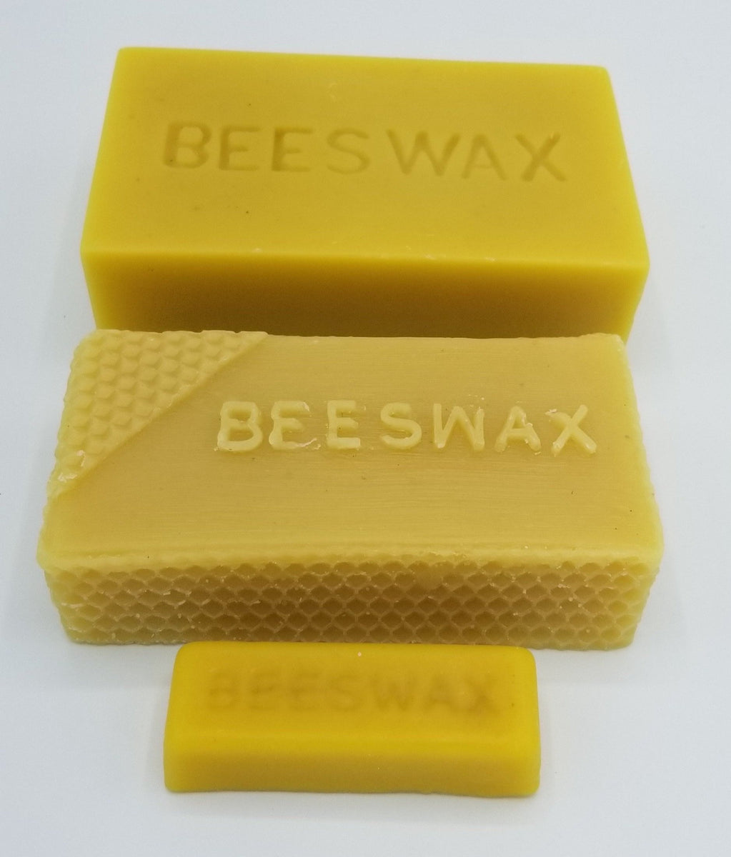 Cappings Beeswax - 1 lb. Block - Bee Squared Apiaries